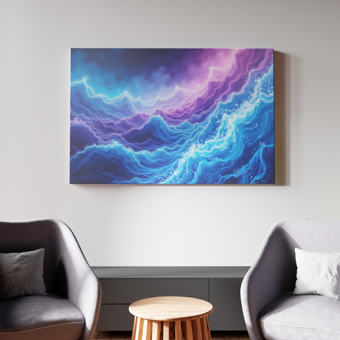 Cosmic Waves of Radiant Light