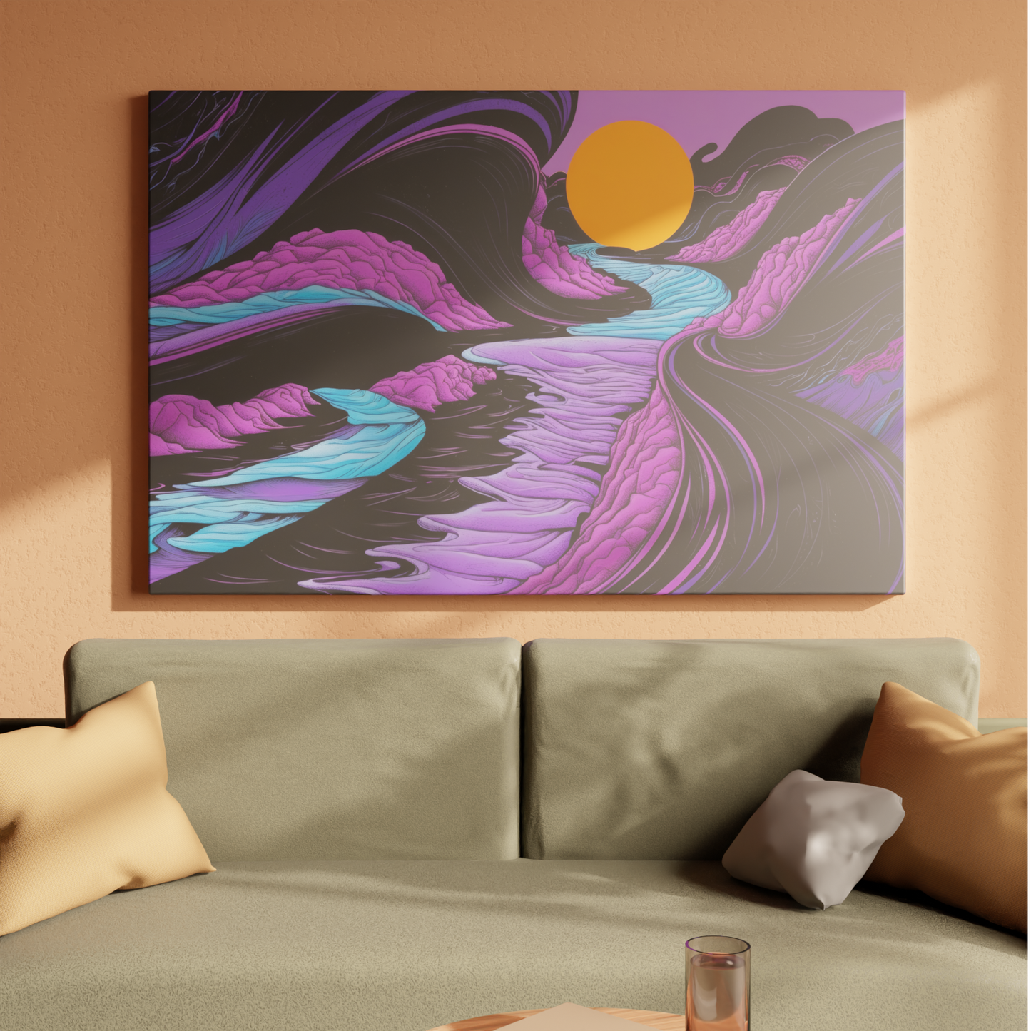 Cosmic River Flow