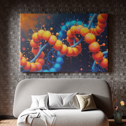 Molecular Dance of Color