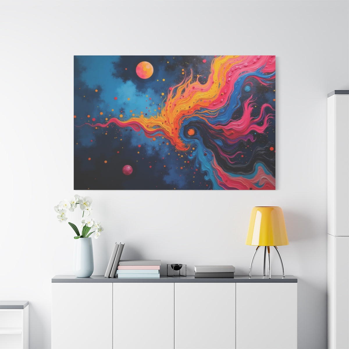Cosmic Dance of Colors