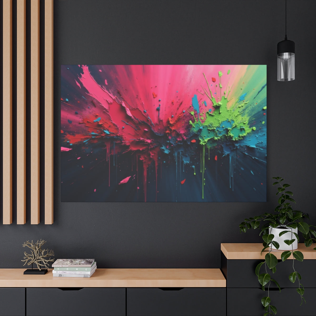 Color Explosion Symphony