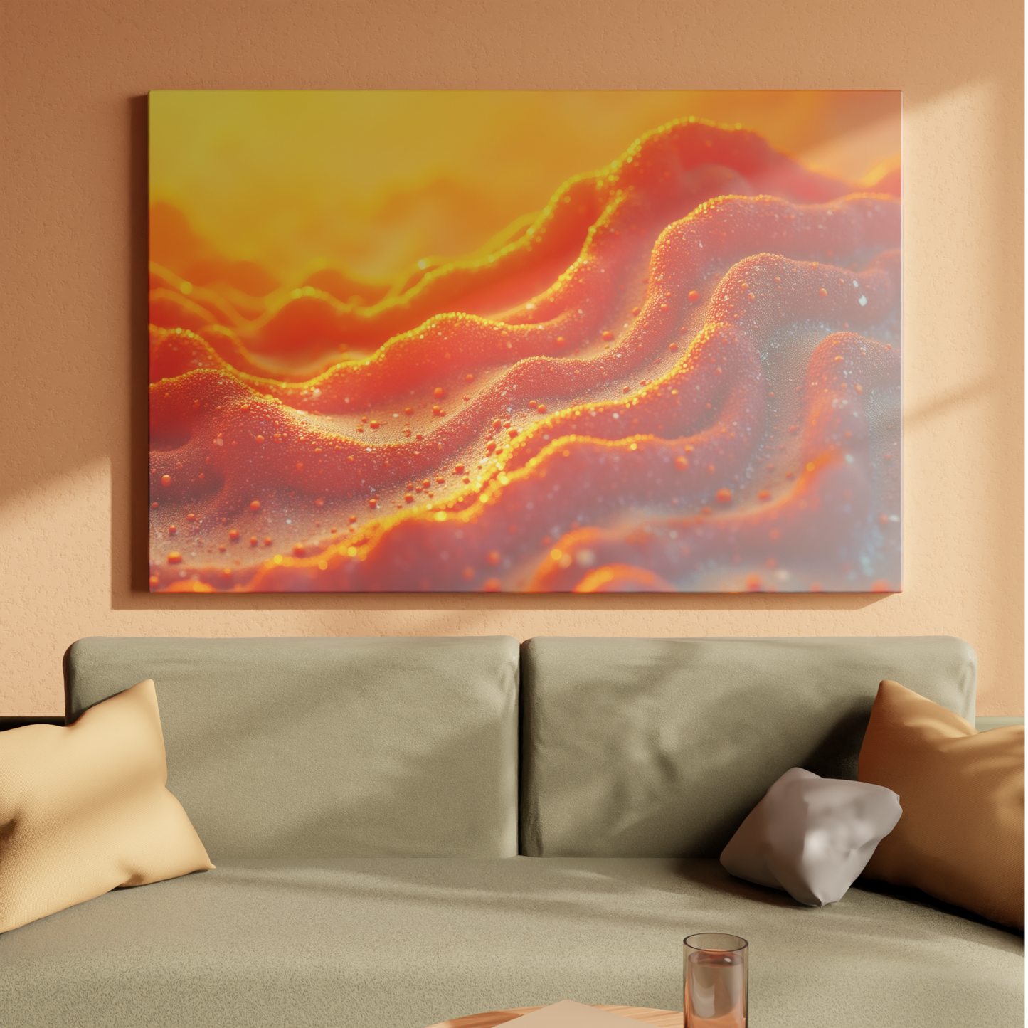 Golden Dunes at Sunset