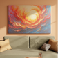 Celestial Swirls of Dawn