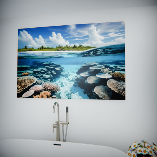 Beneath the Waves: A Tropical Dreamscape