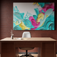 Waves of Colorful Paper Dreams