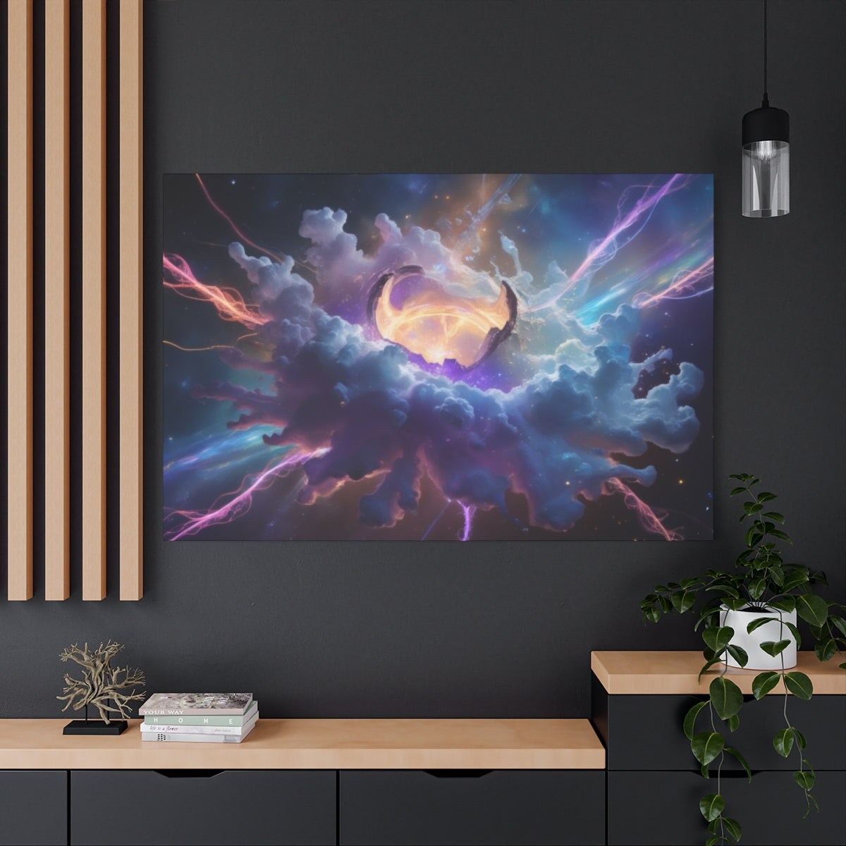 Ethereal Cosmic Vortex
