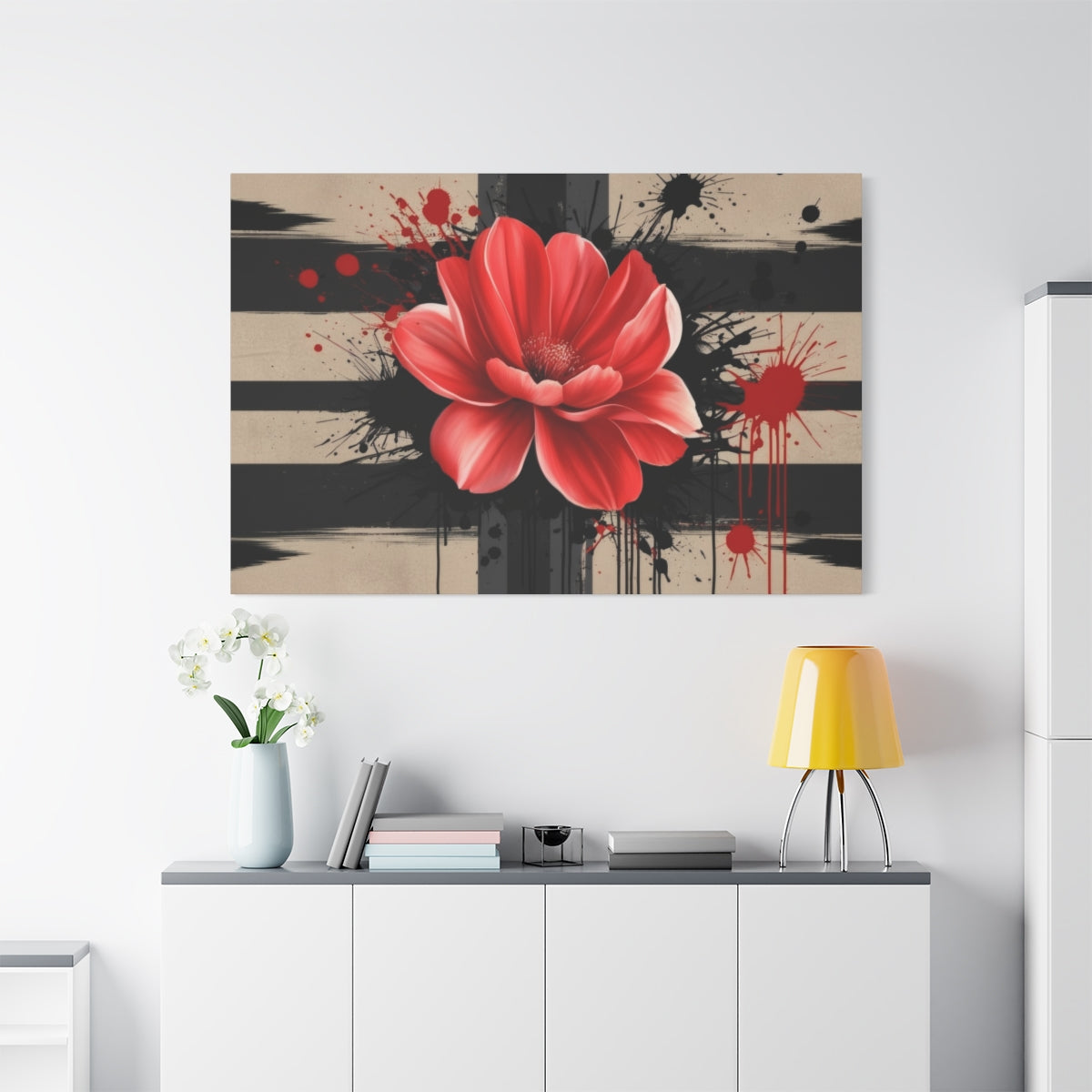 Blossom Amidst Chaos