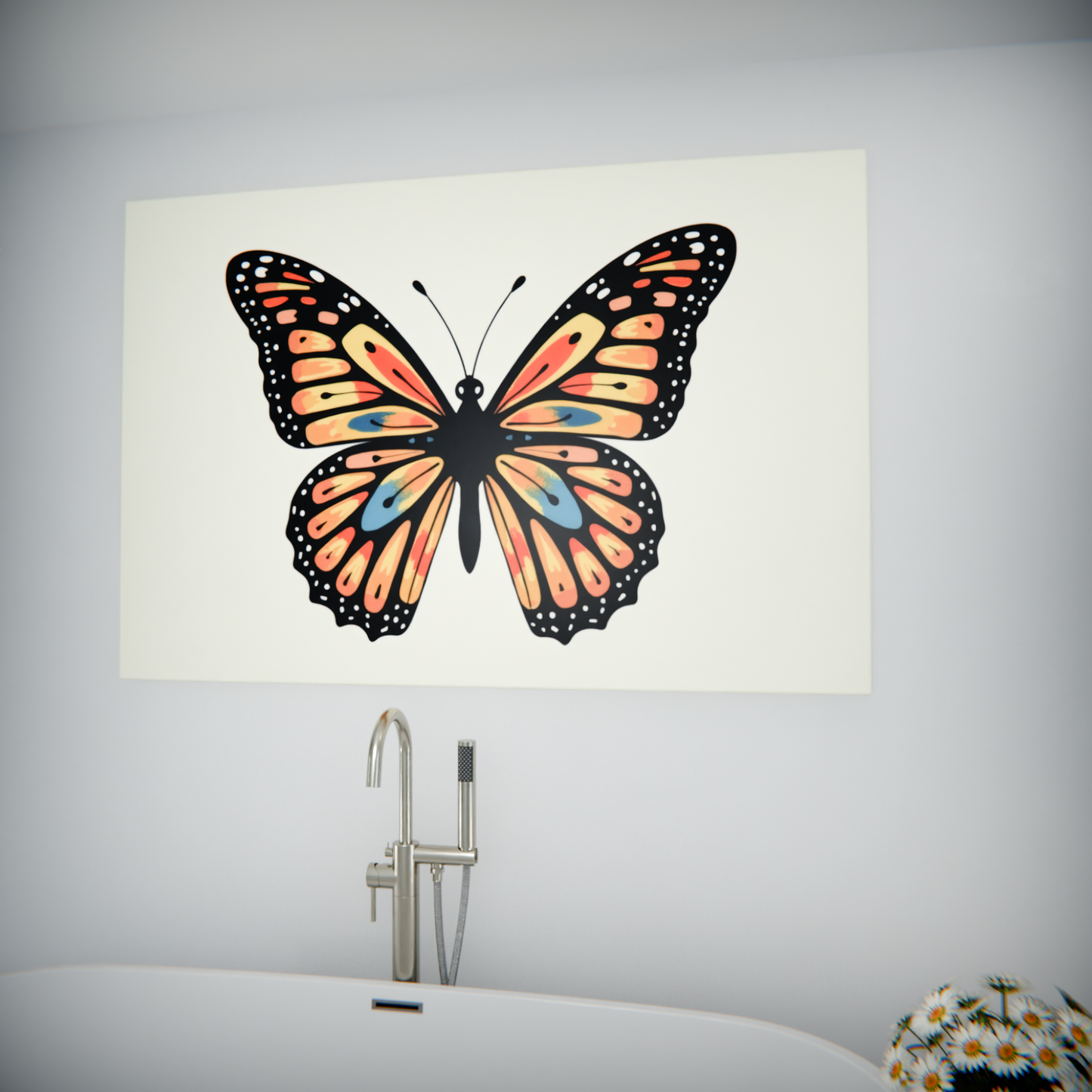 Vibrant Wings Against Light