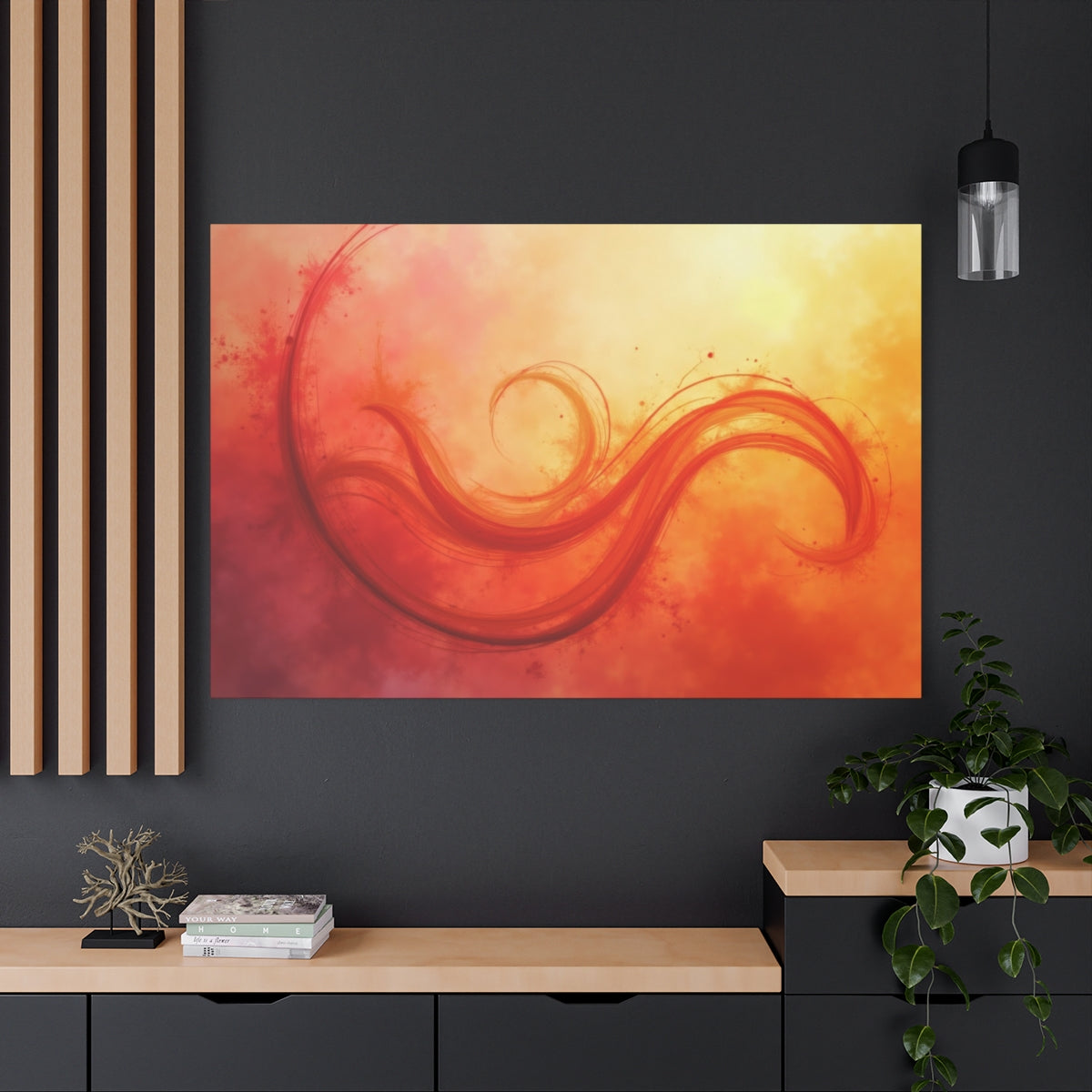 Fiery Waves of Passion