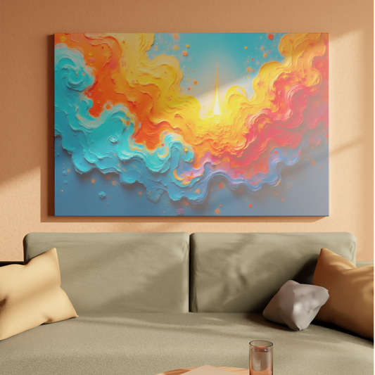 Eruption of Cosmic Colors
