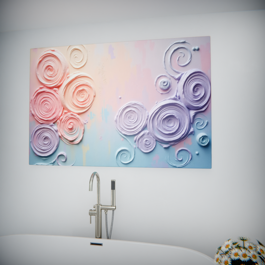 Whimsical Pastel Swirls