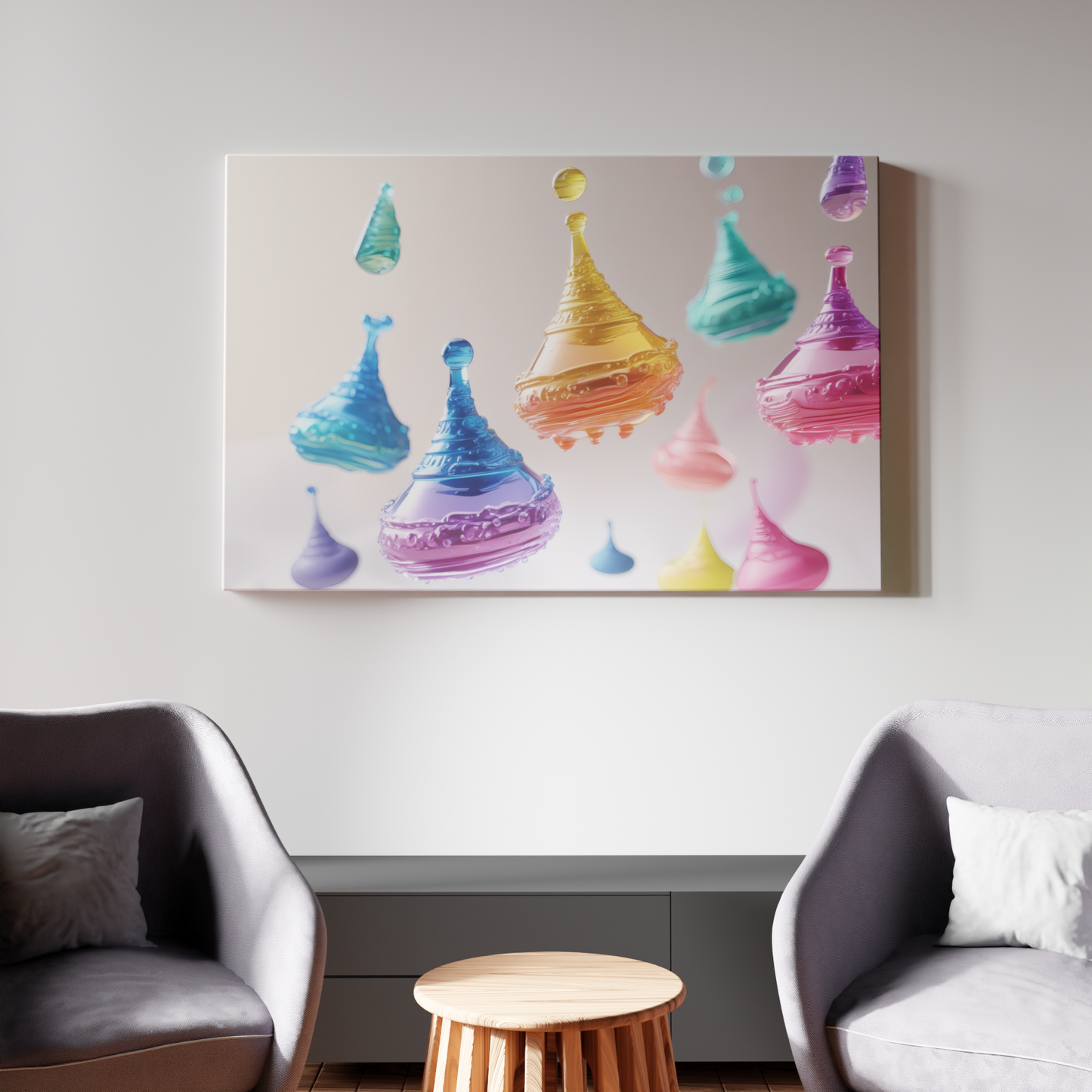 Floating Whimsies in Candy Colors