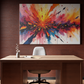 Explosive Burst of Color