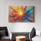 Explosive Geometry: Sunburst Symphony