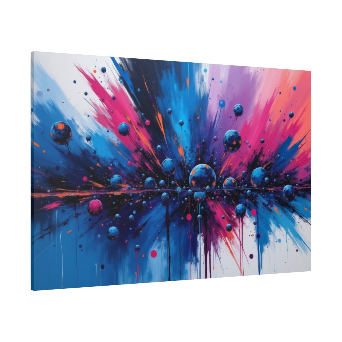 Explosive Collision of Colors and Spheres