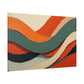 Flowing Harmony in Earth Tones