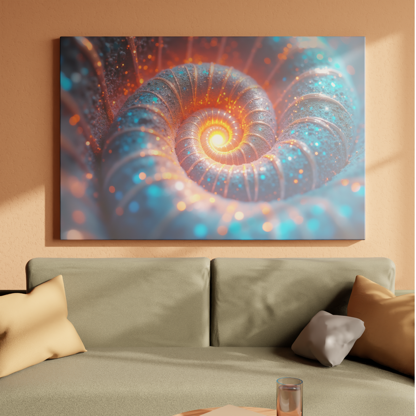 Galactic Spiral Dreamscape