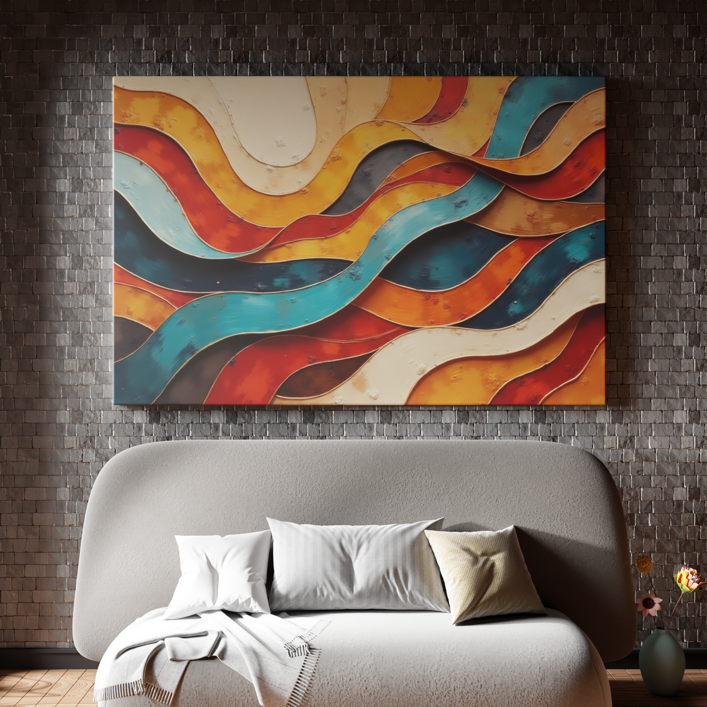 Vibrant Waves of Color