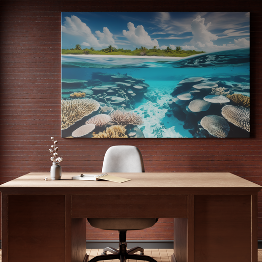 Beneath the Waves: A Tropical Dreamscape