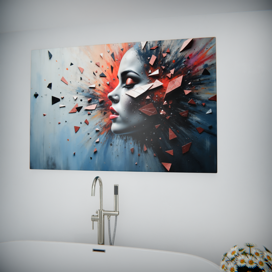 Fragmented Beauty: Shattered Expressions