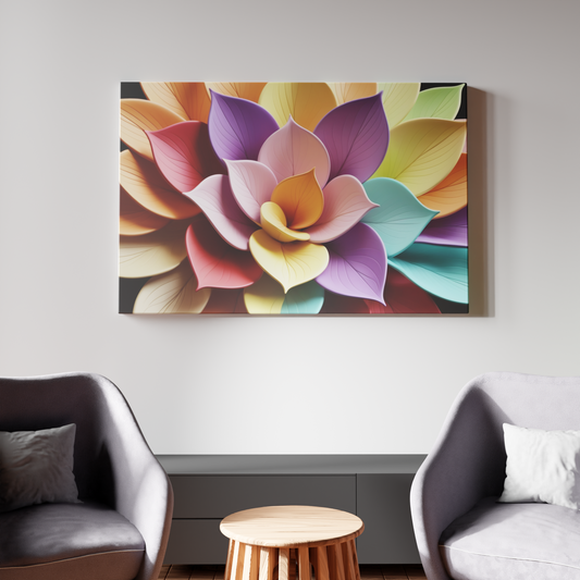 Flutter of Colorful Petals