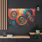 Vibrant Whirls of Imagination