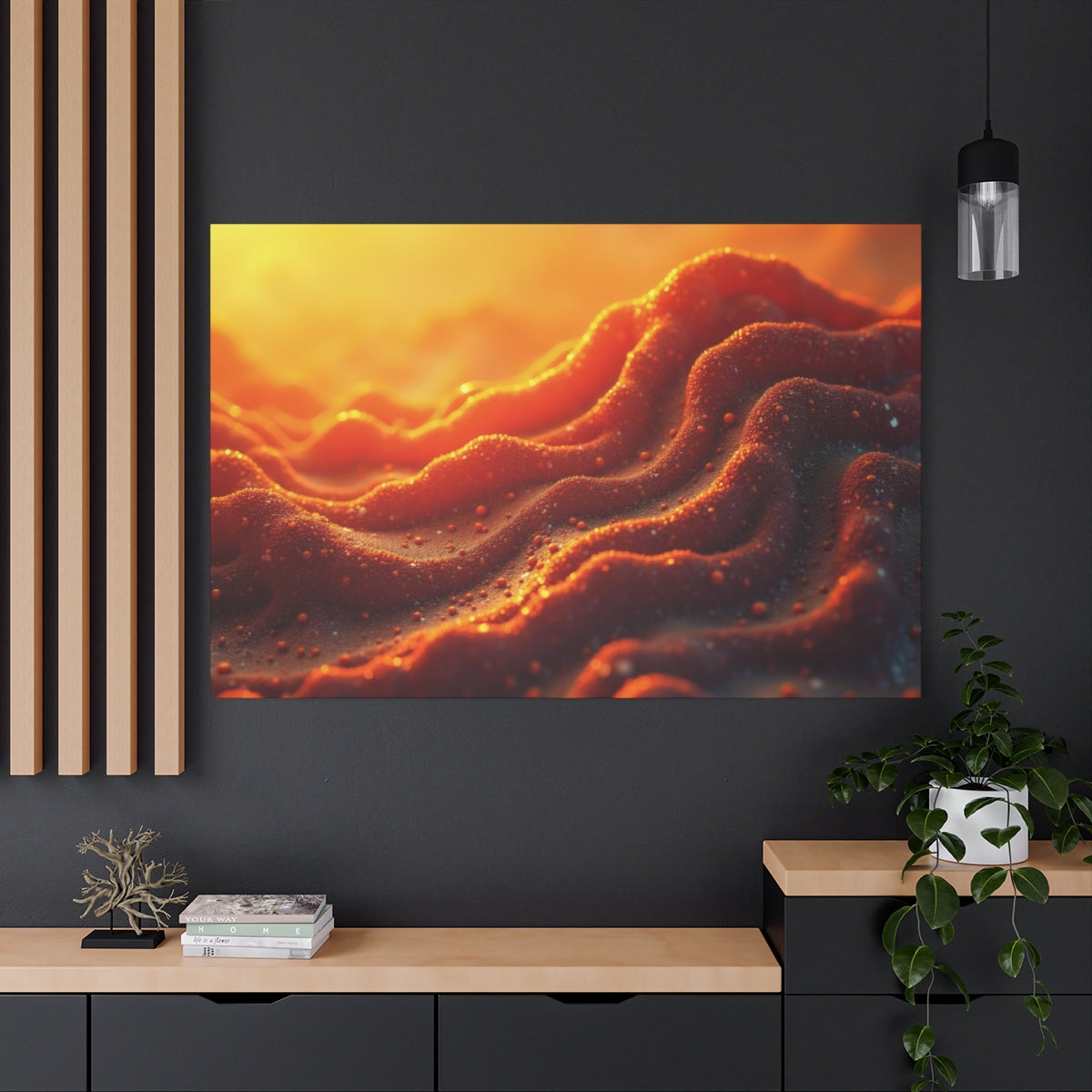 Golden Dunes at Sunset