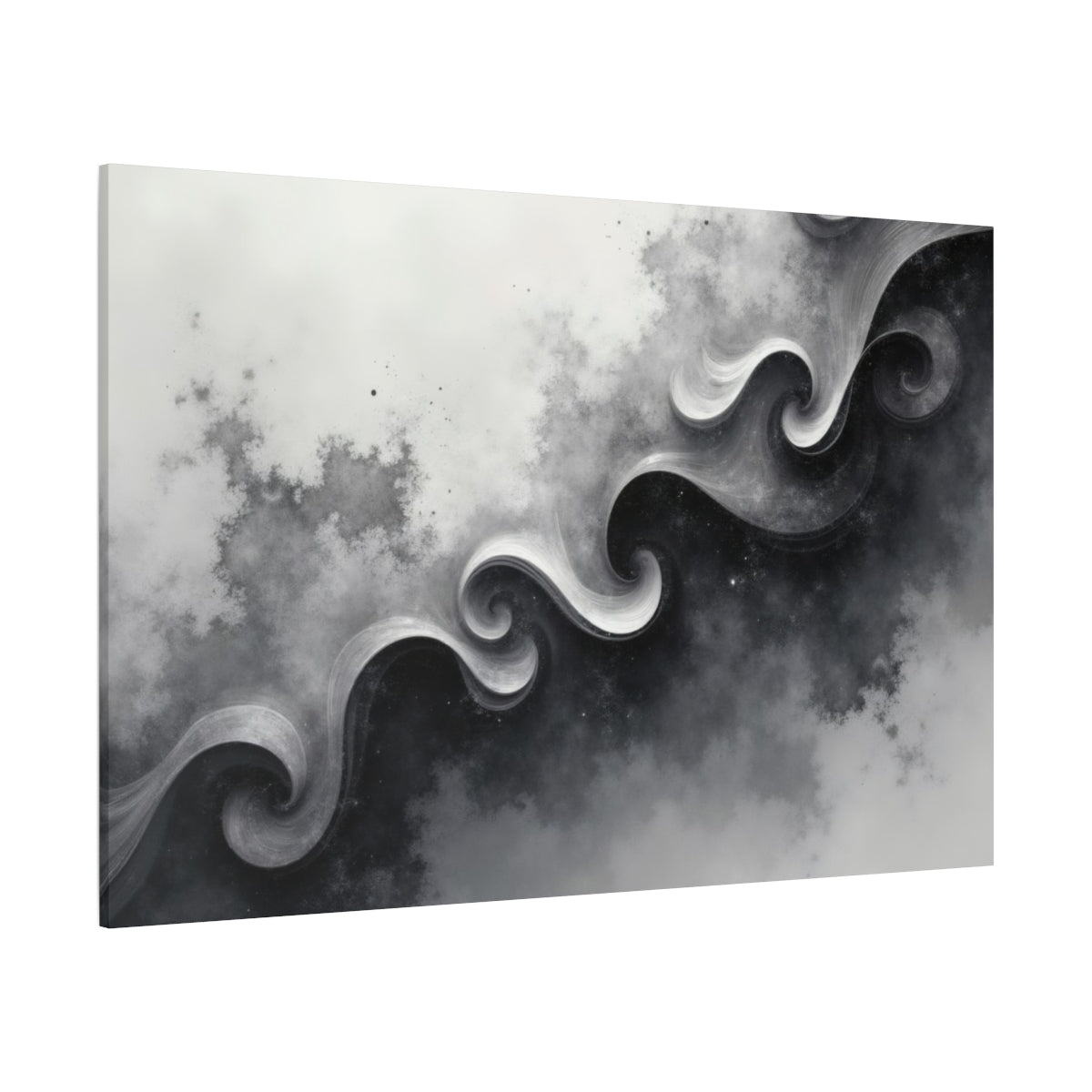 Monochrome Curvilinear Symphony