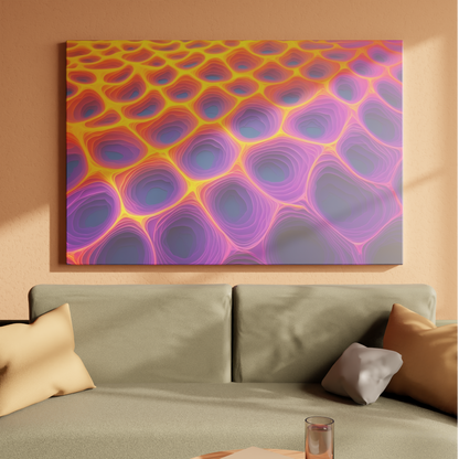 Vibrant Cellular Depths
