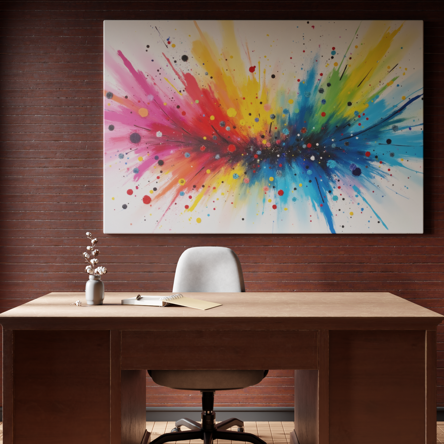 Cosmic Burst of Colors