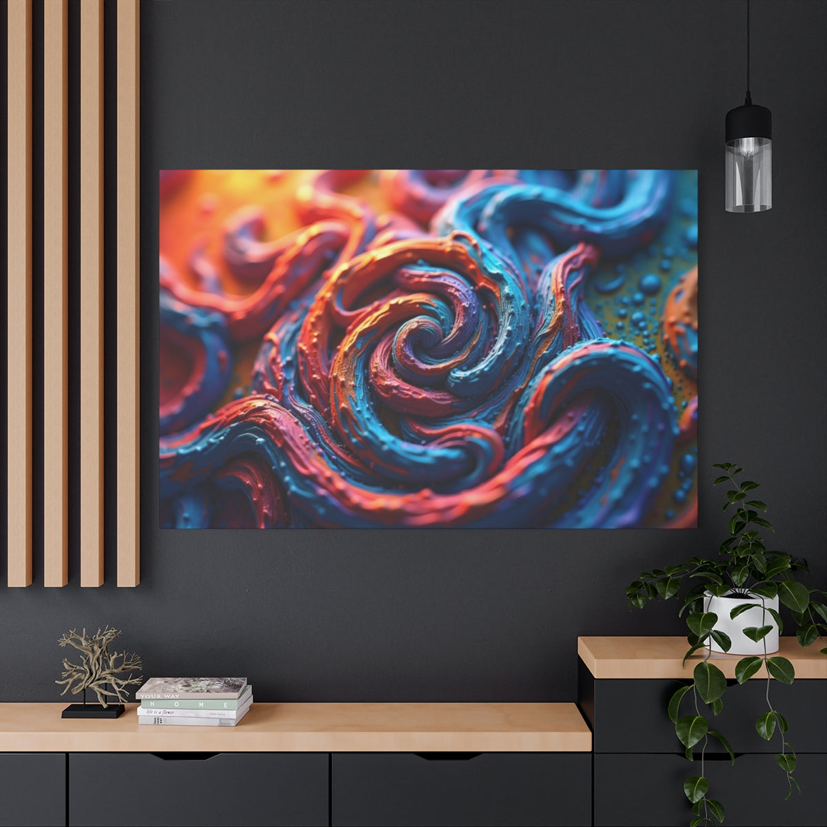 Vibrant Liquid Vortex