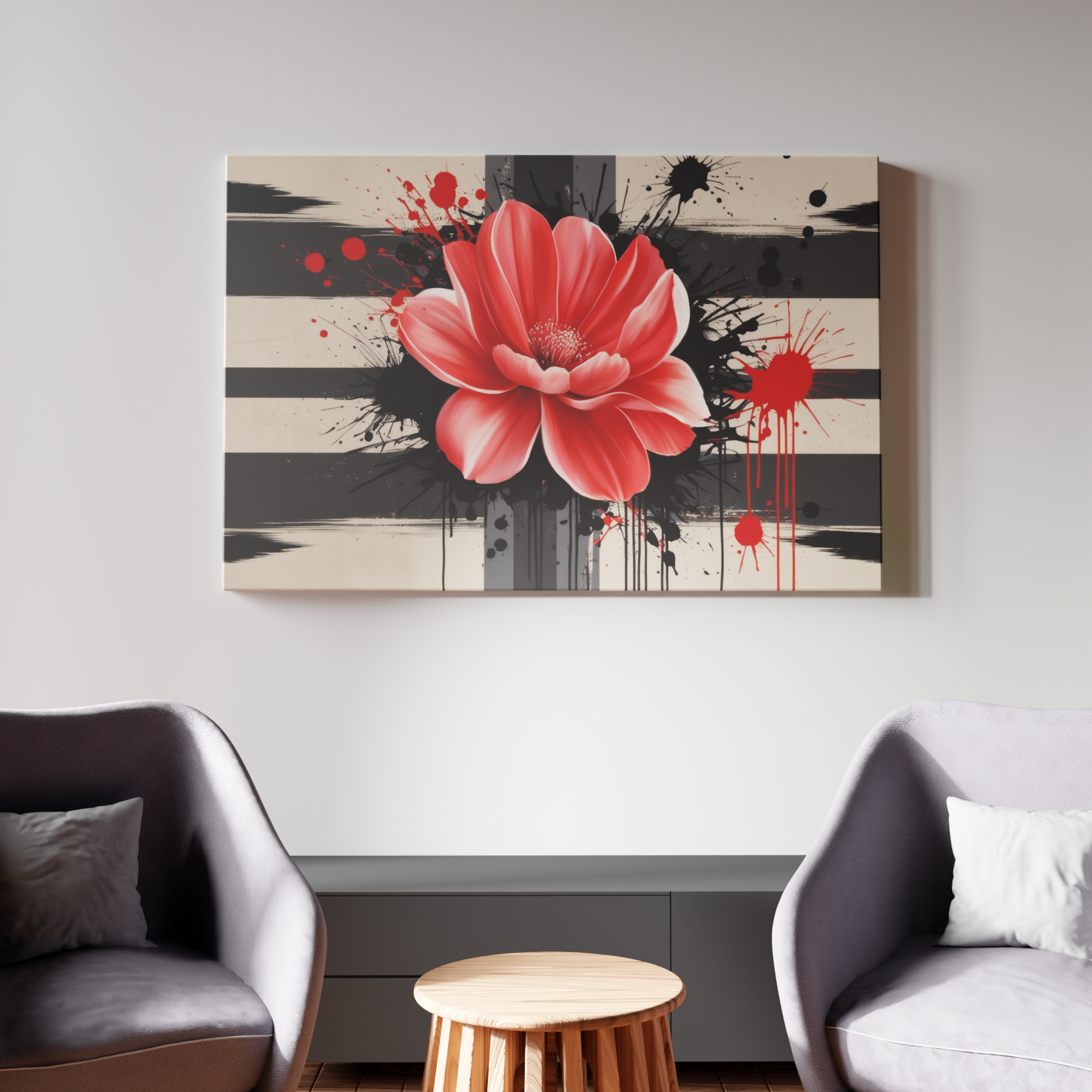 Blossom Amidst Chaos