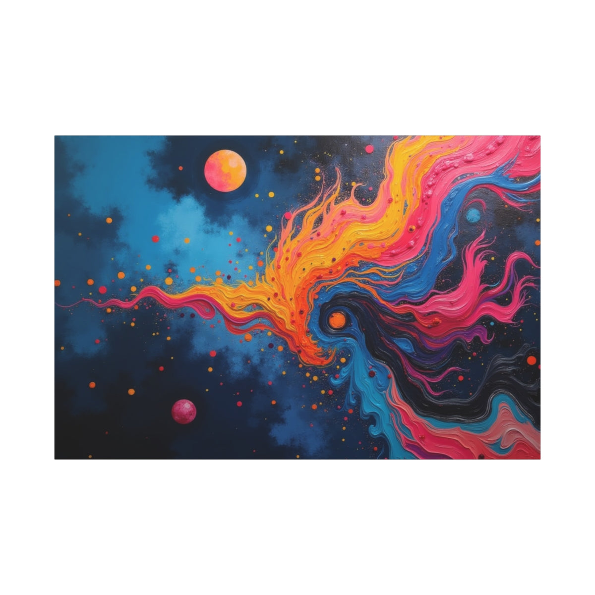 Cosmic Dance of Colors