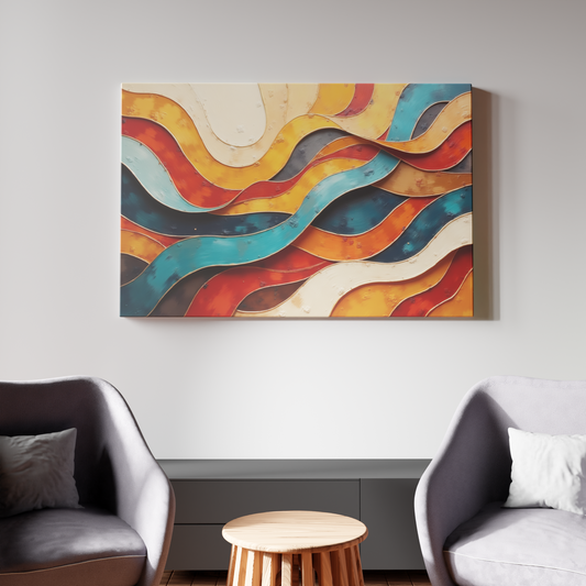 Vibrant Waves of Color