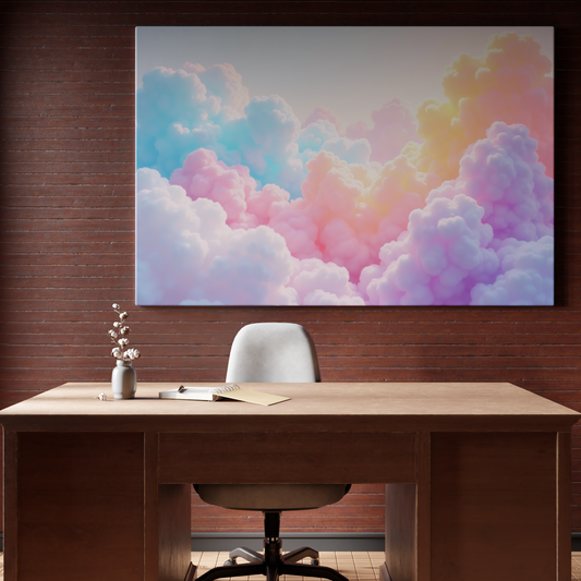 Dreamscape of Cotton Candy Clouds