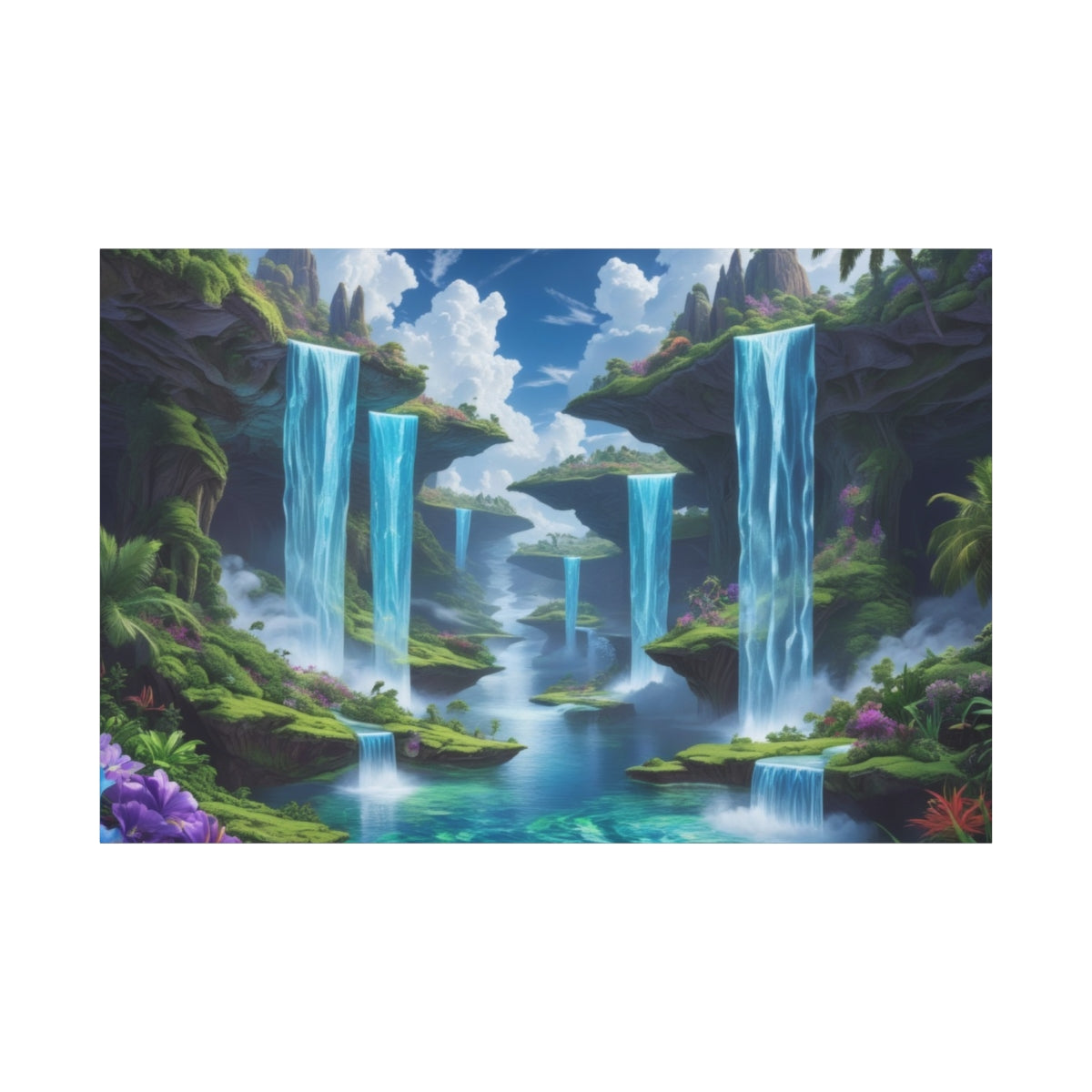 Mystical Waterfall Valleys