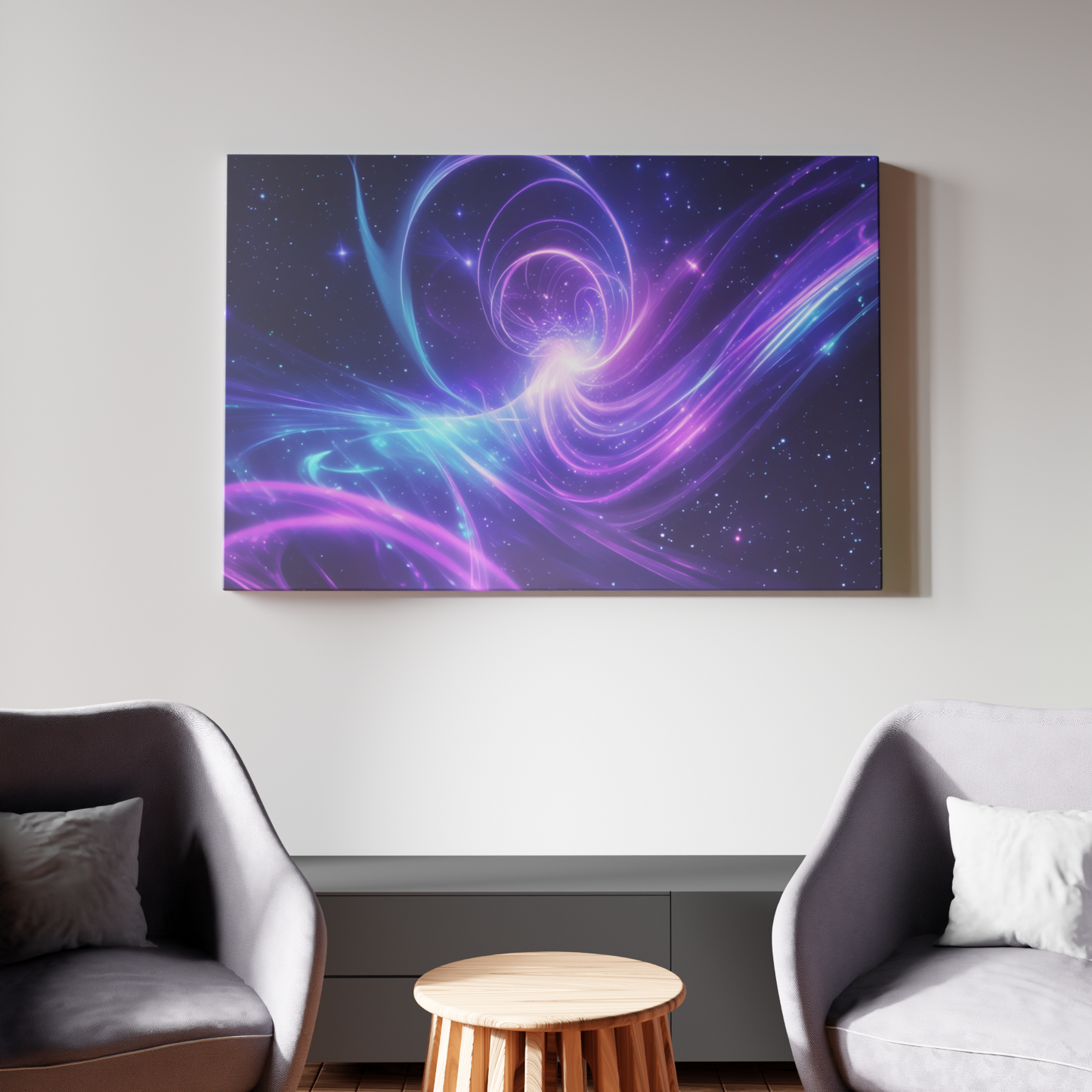 Cosmic Swirl: A Dance of Colors
