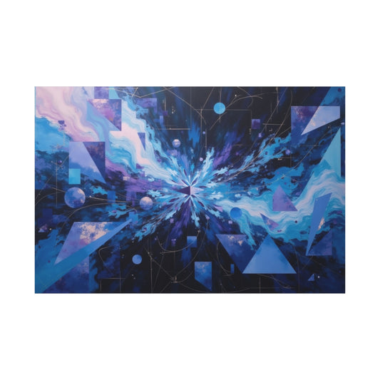 Cosmic Abstract: Universes Collide