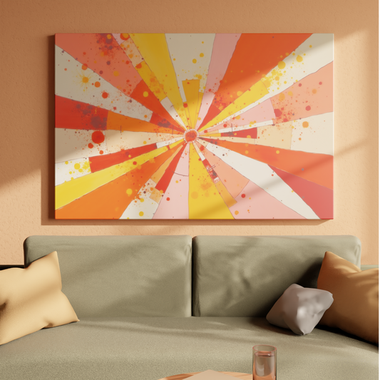 Radiant Burst of Colors