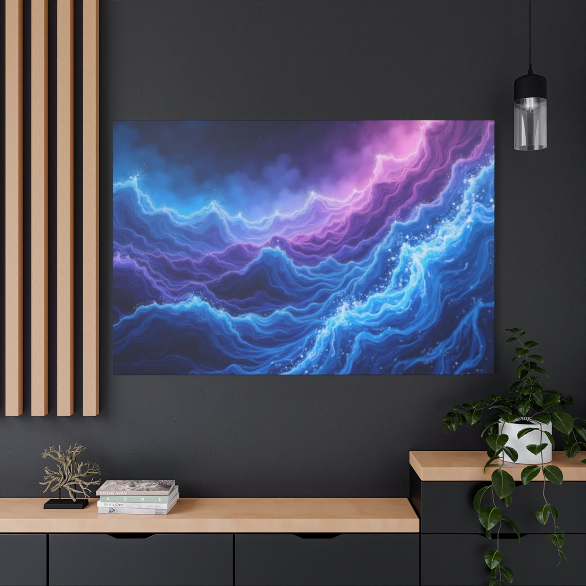 Cosmic Waves of Radiant Light