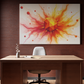 Explosion of Geometric Flame