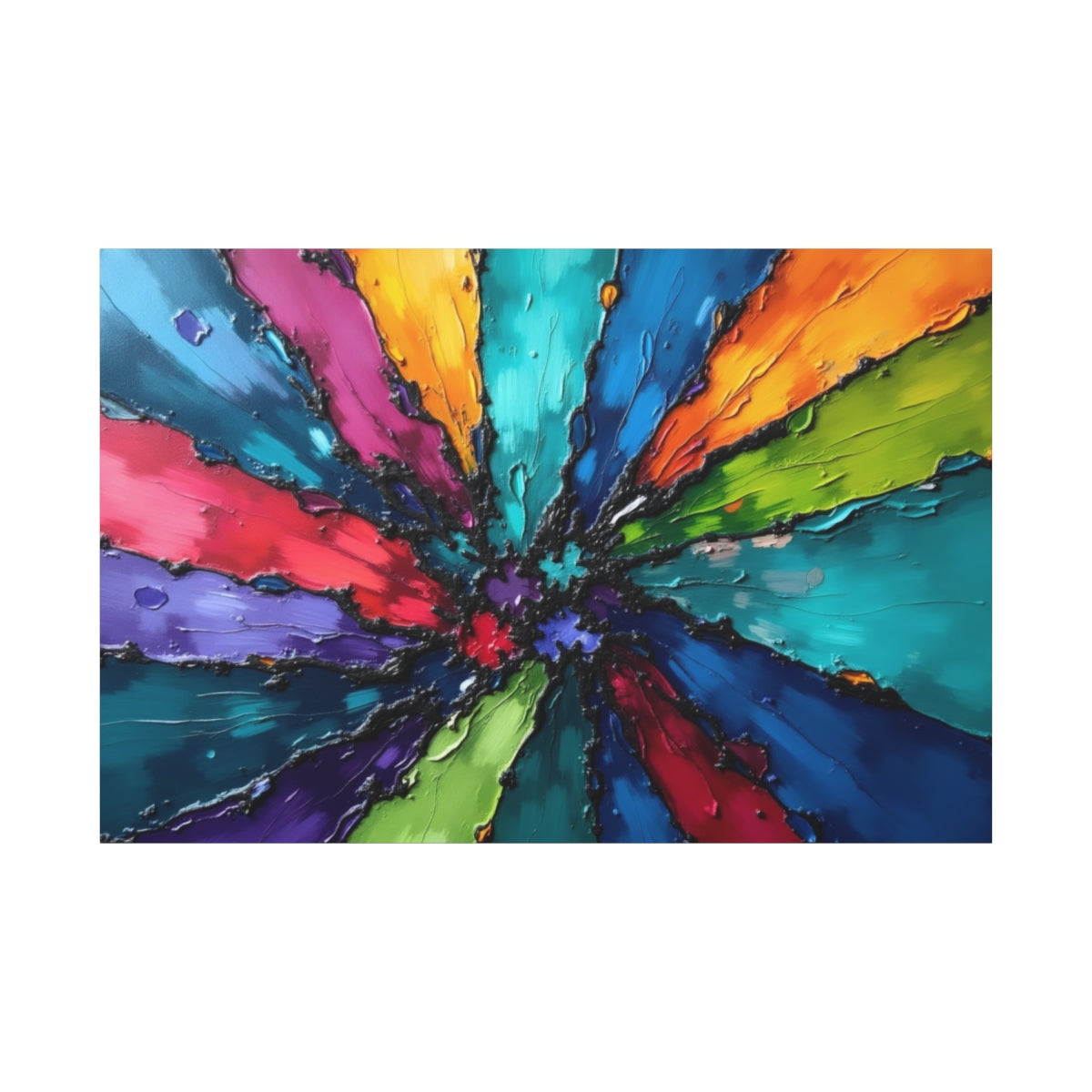 Explosion of Vibrant Colors