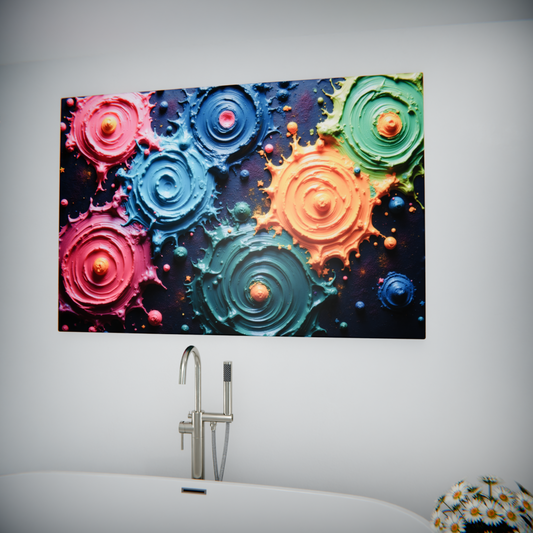 Vivid Cosmic Splashes
