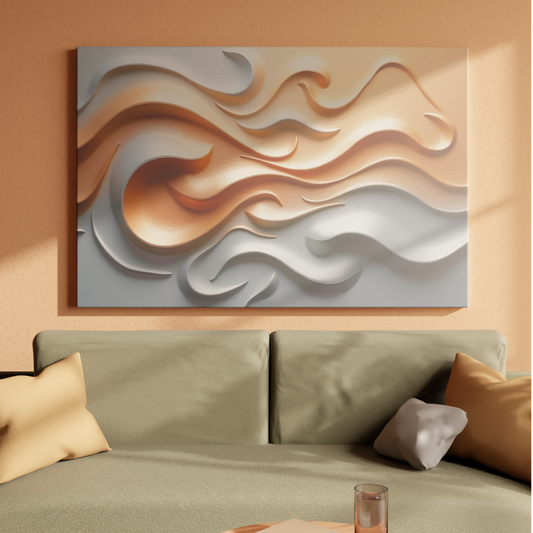 Sculpted Waves of Serenity