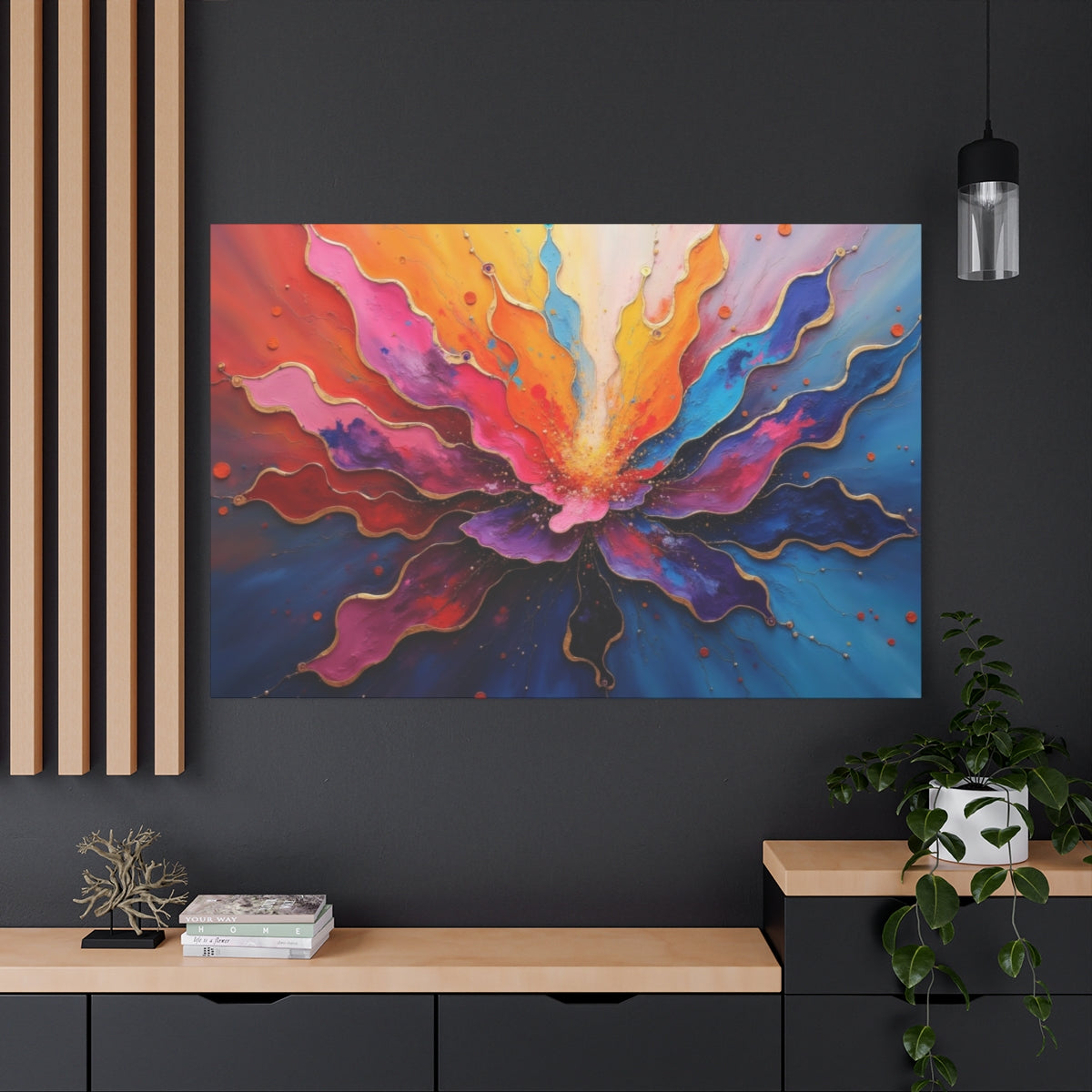 Colorful Burst of Joy