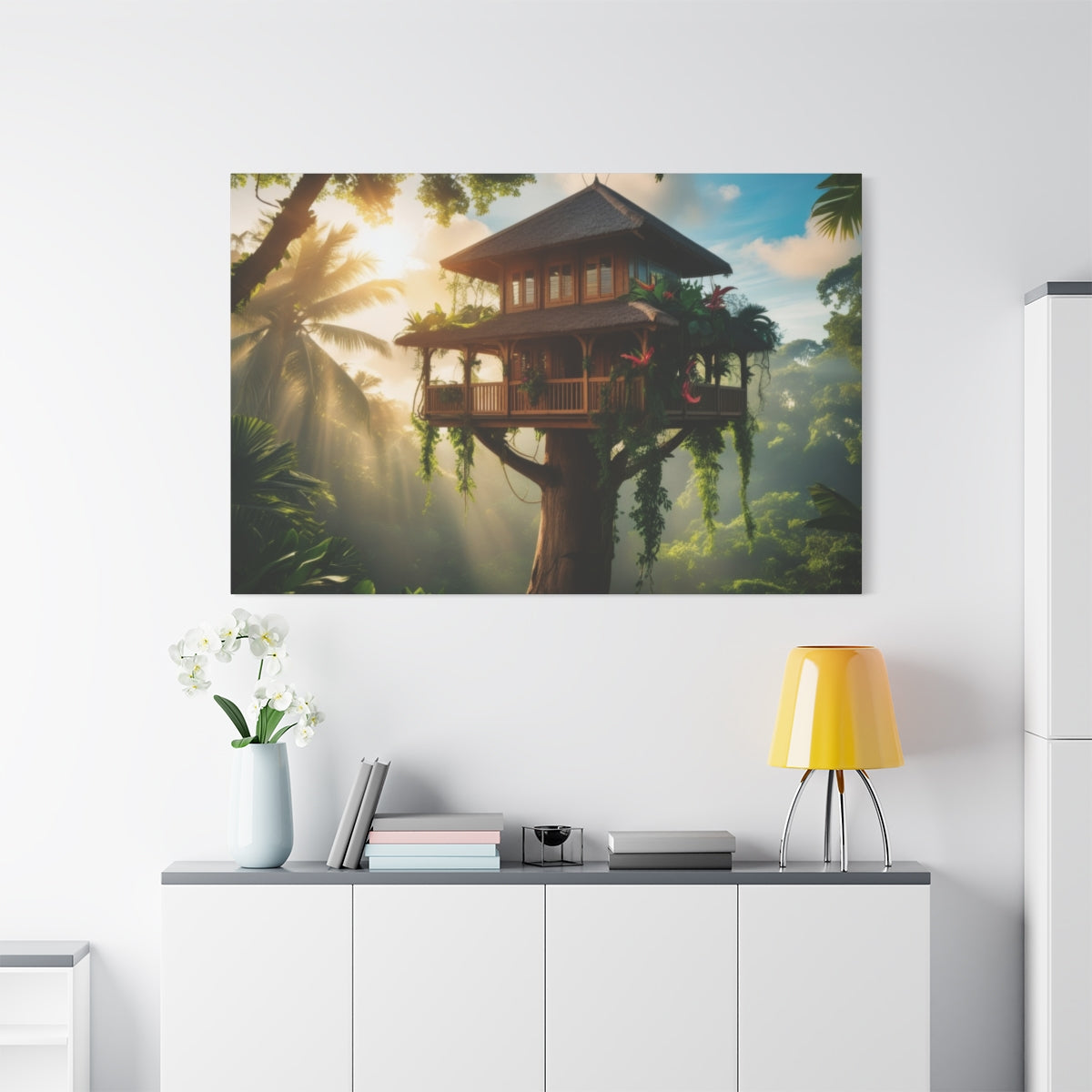 Sunlit Jungle Retreat
