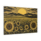 Golden Sunflower Sea