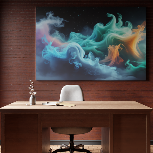 Celestial Dance of Colors