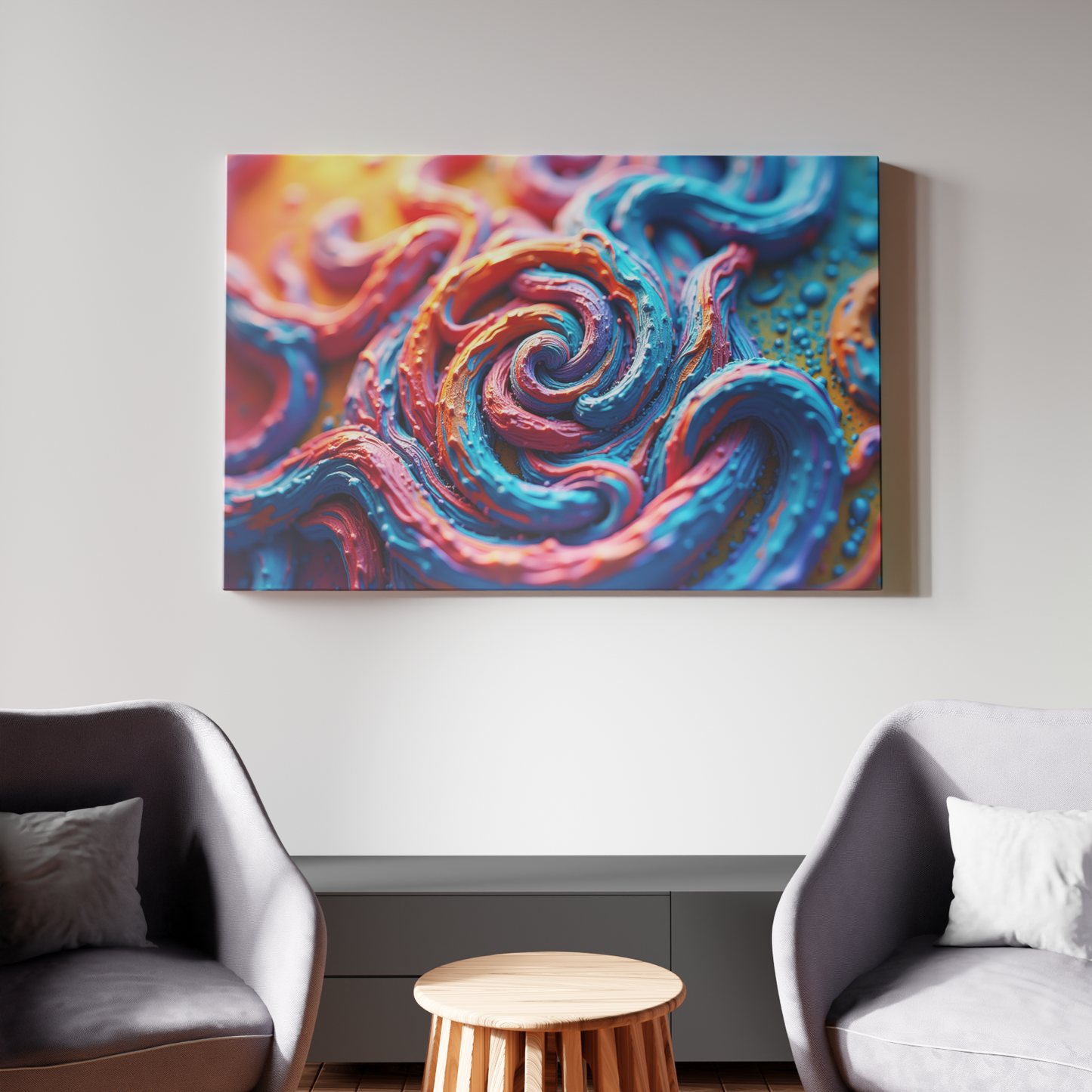 Vibrant Liquid Vortex