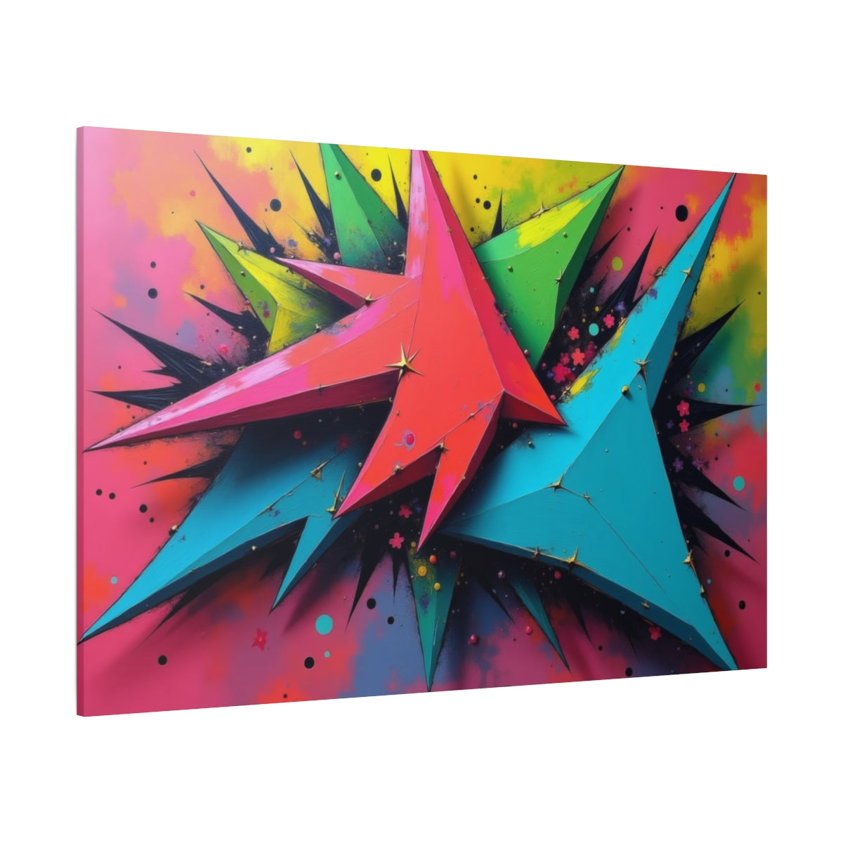 Explosive Geometric Symphony